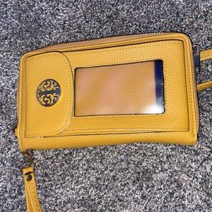 Cross body phone holder purse